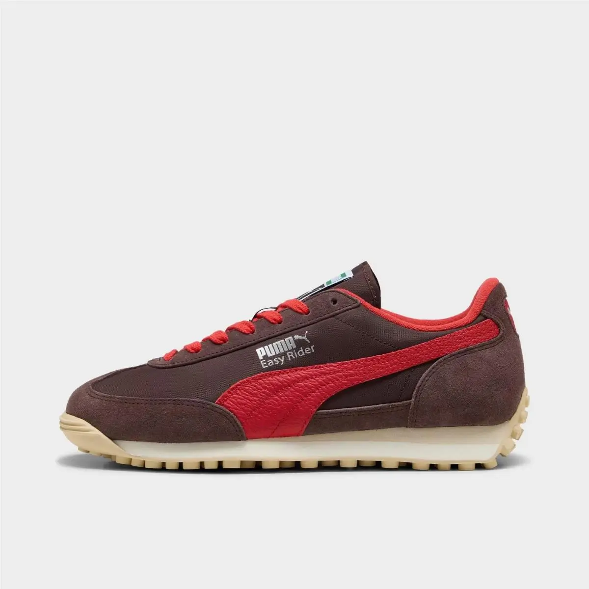Puma Easy Rider Vintage Casual Shoes Chocolate Brown/candy Apple 39902848 200