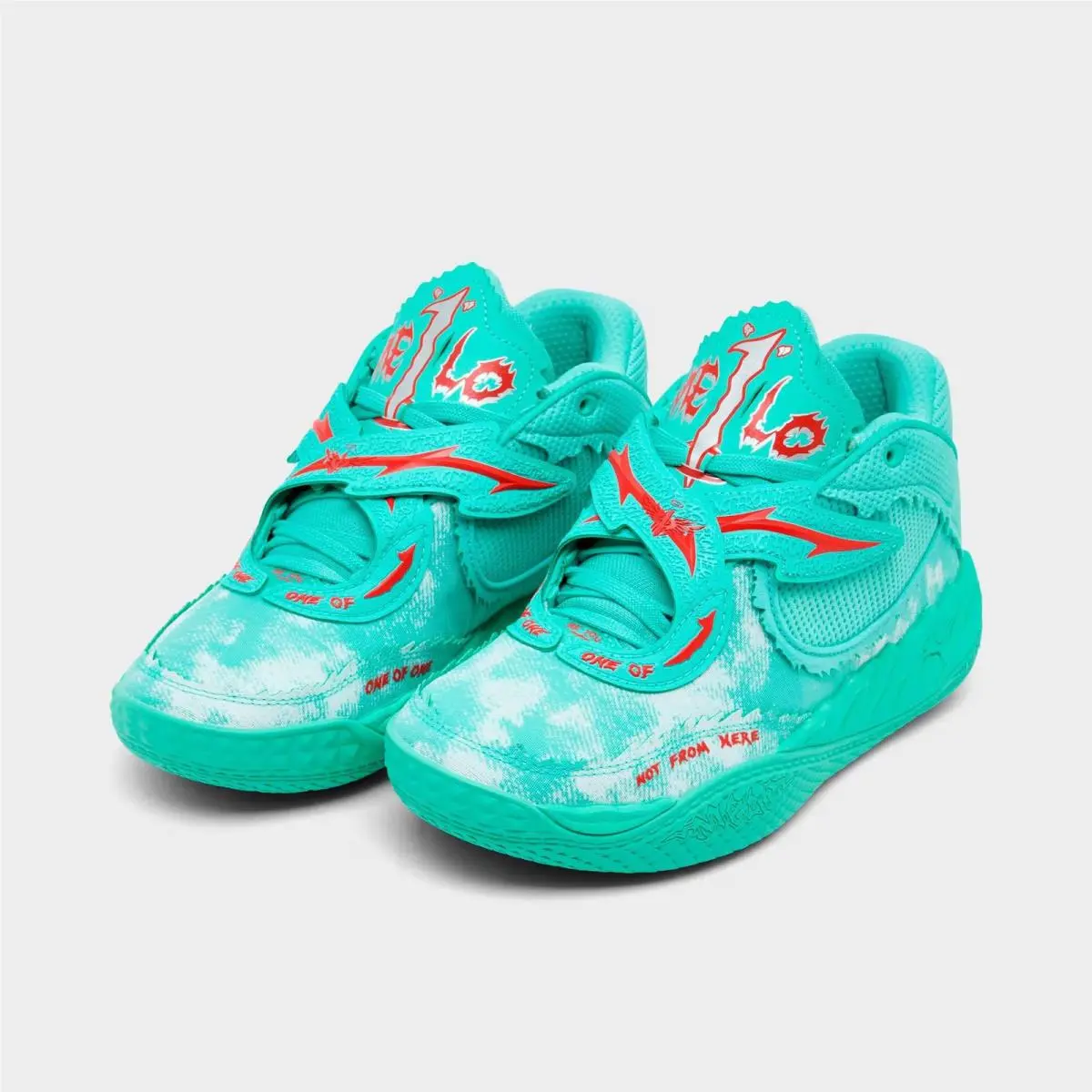 Puma shoes - 31280401 300 - Aquatic/For All Time Red 1