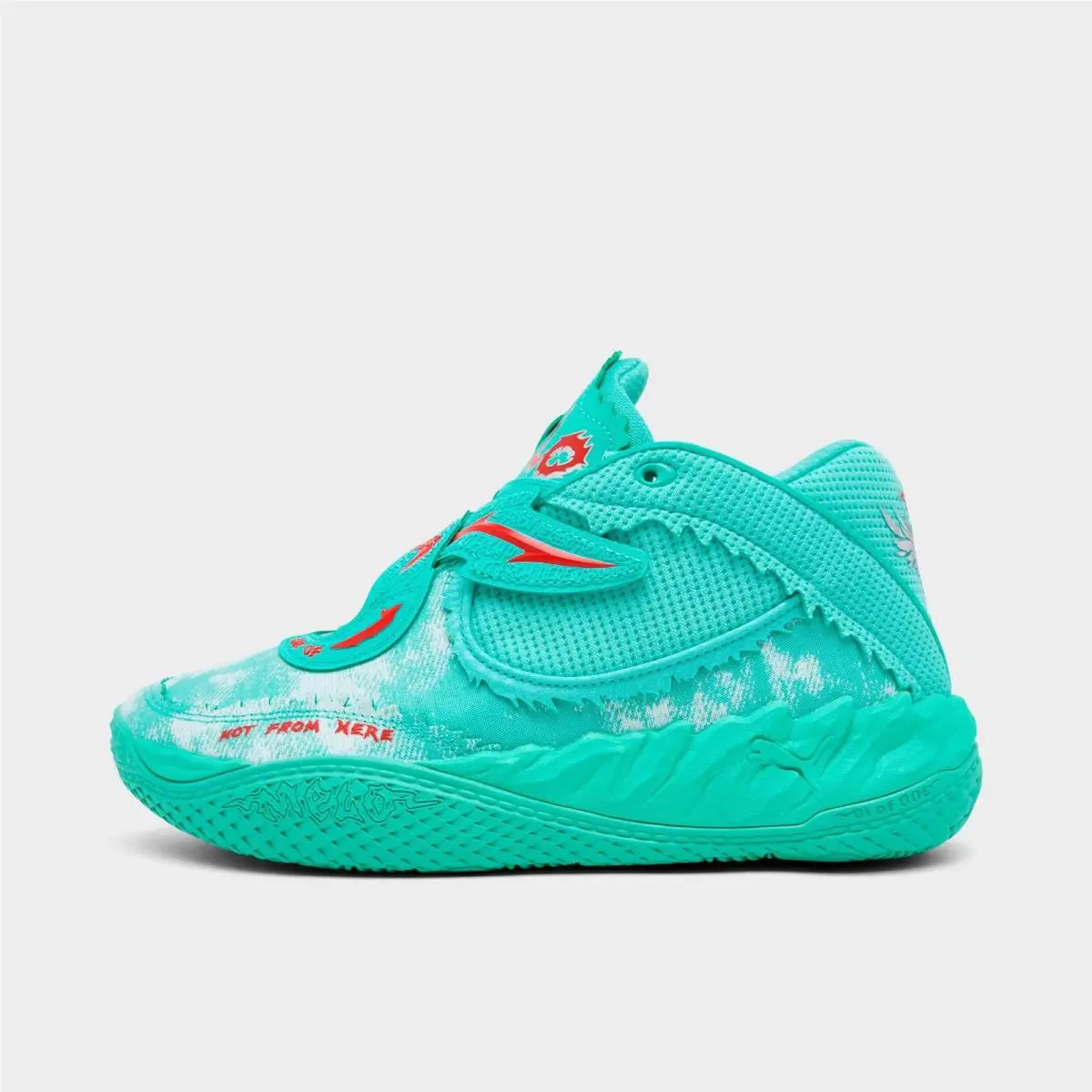 Puma shoes - 31280401 300 - Aquatic/For All Time Red 3