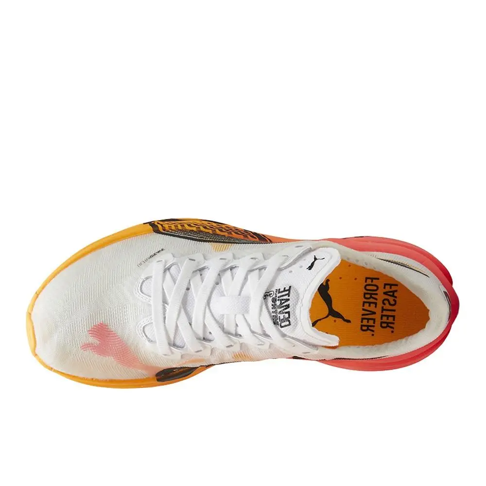 Puma shoes - PUMA Deviate Nitro Elite 3 Running - 31064001 - Orange, White 2