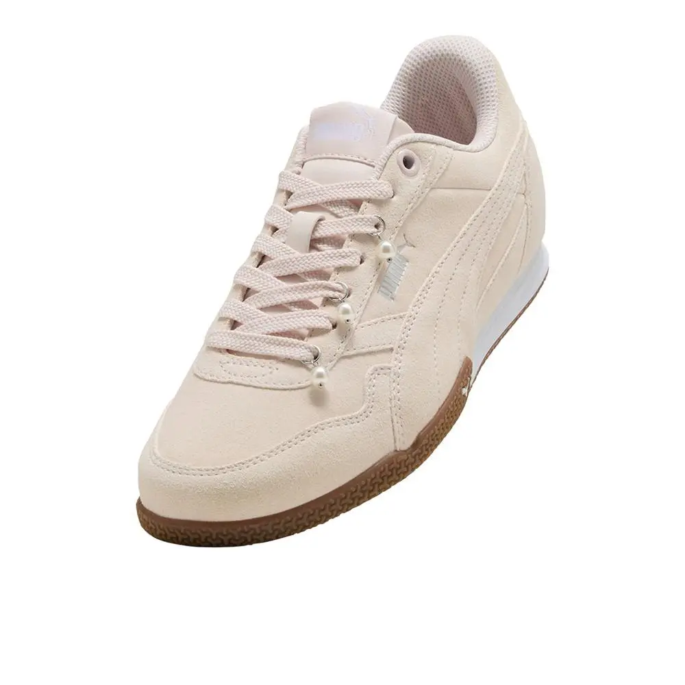 Puma shoes - PUMA Bella Donna Pearls Lace Up  Youth - 40736901 - Pink 4