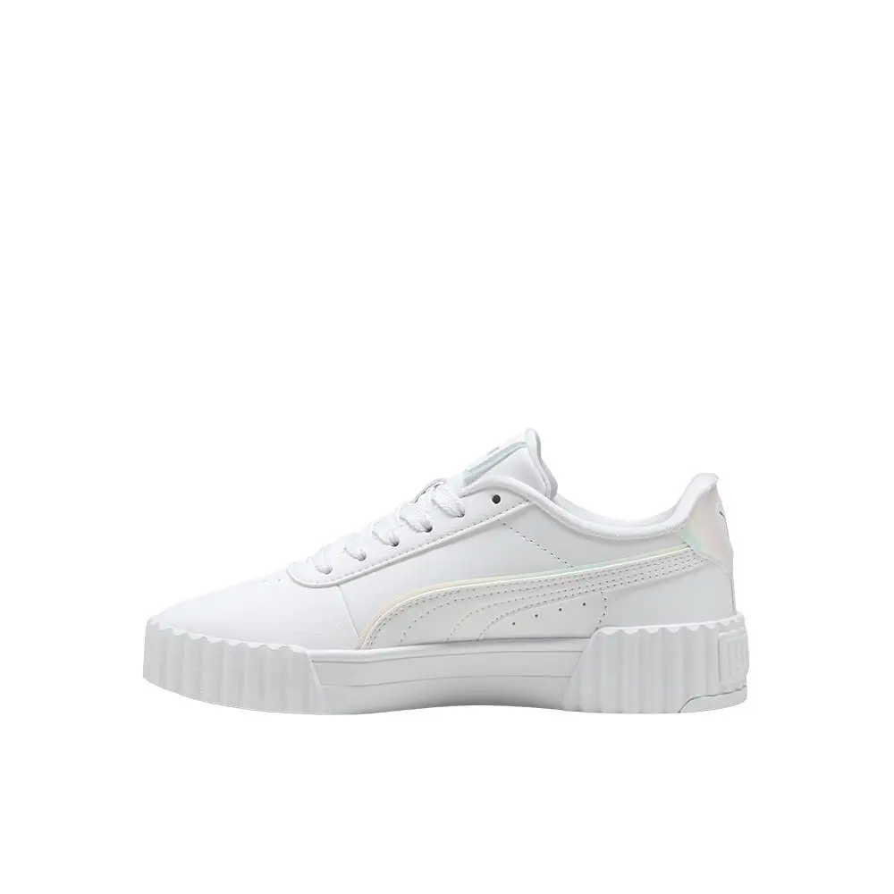 Puma shoes - PUMA Carina 3.0 Holo 2.0 Lace Up  Youth - 40228001 - White 1