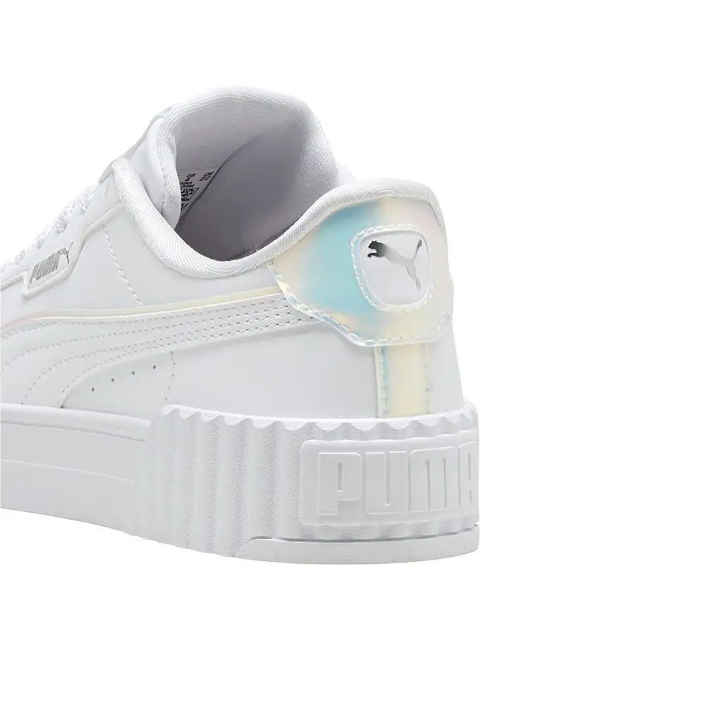 Puma shoes - PUMA Carina 3.0 Holo 2.0 Lace Up  Youth - 40228001 - White 5