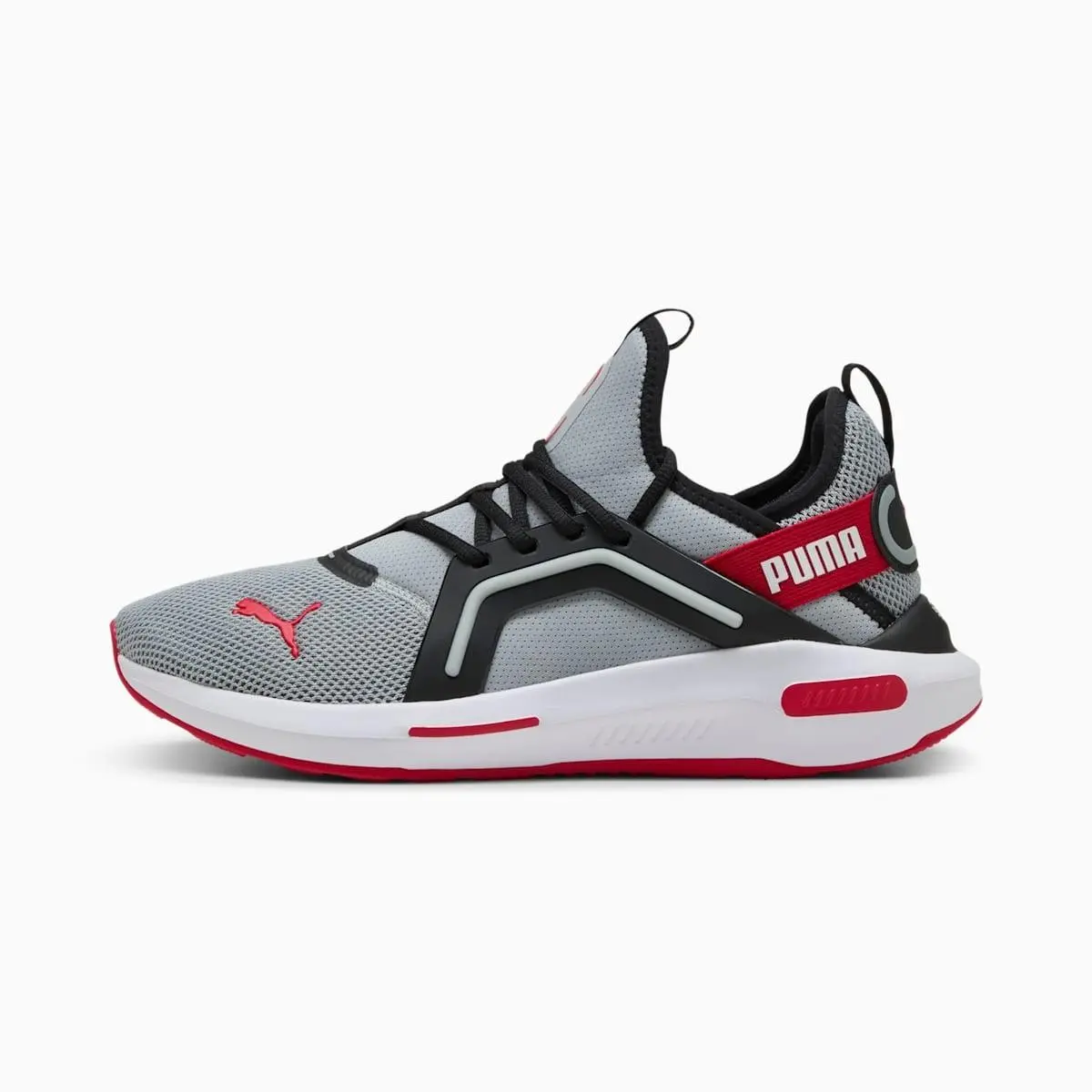 Puma shoes - COOL MID GRAY/BLACK/STRONG RED 0