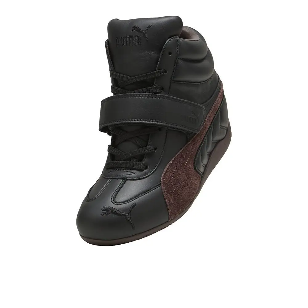 Puma shoes - PUMA Speedcat Wedge Leather Lace Up - 40812002 - Black 4