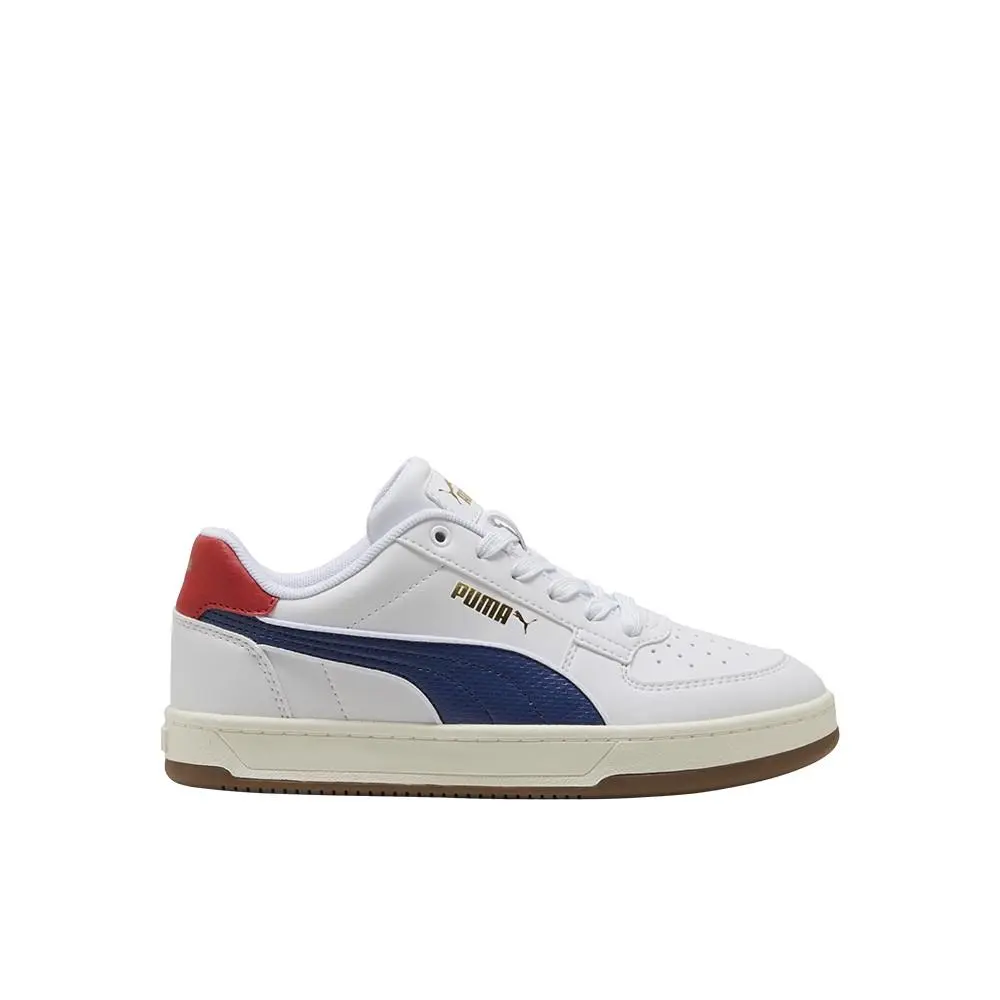 Puma Caven 2.0 Retro Lace Up Youth Boys White Sneakers Casual Shoes 40320303