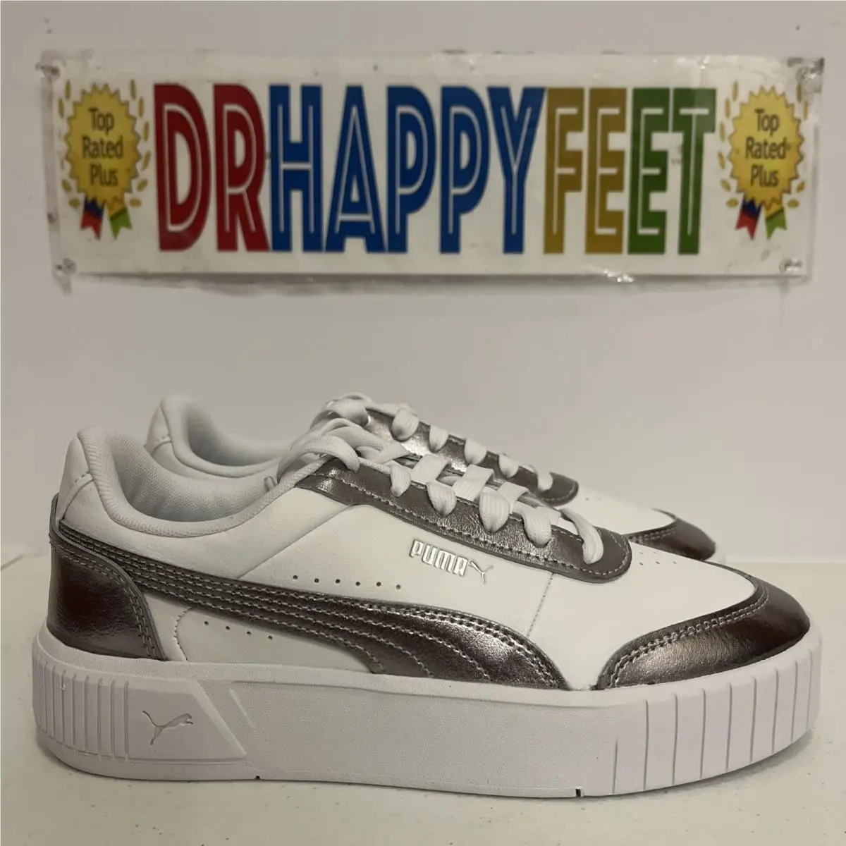 Puma shoes - PUMA Carina - Carina - 405697 01 - White 8