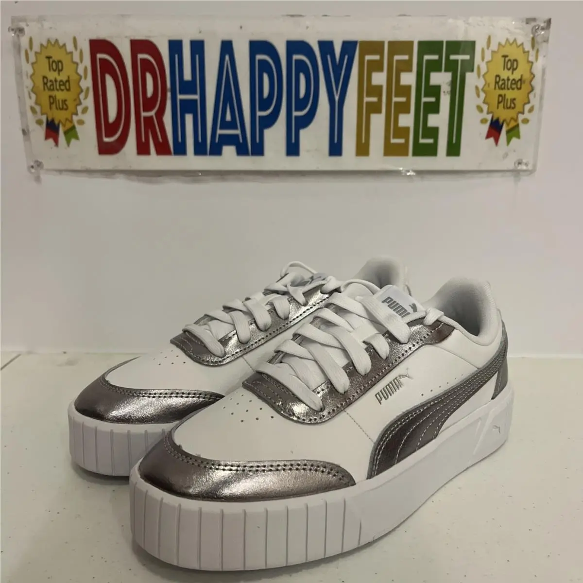 Puma shoes - PUMA Carina - Carina - 405697 01 - White 4