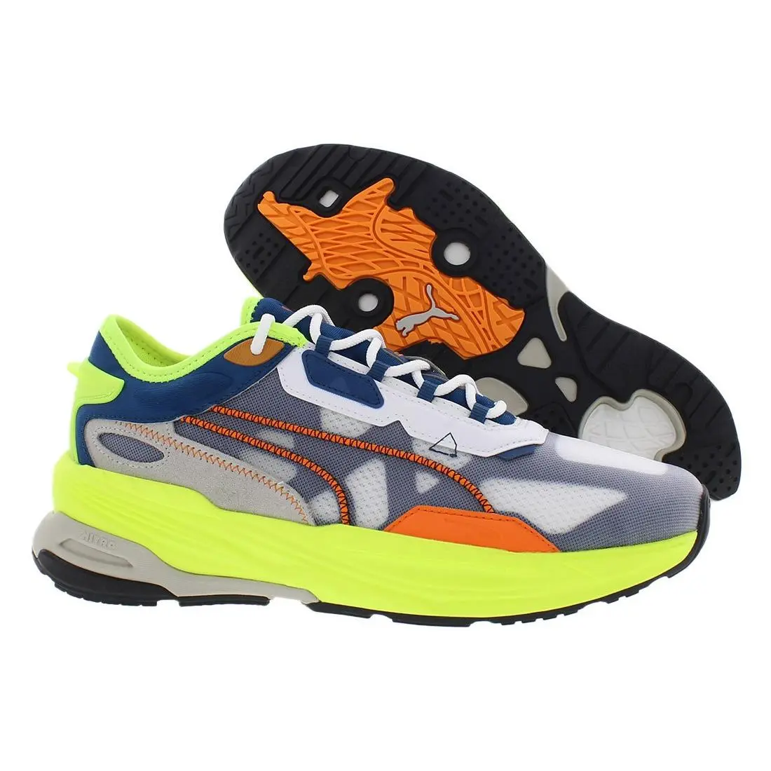 Puma shoes - White/Sailing Blue, Main: Multi-Colored 4