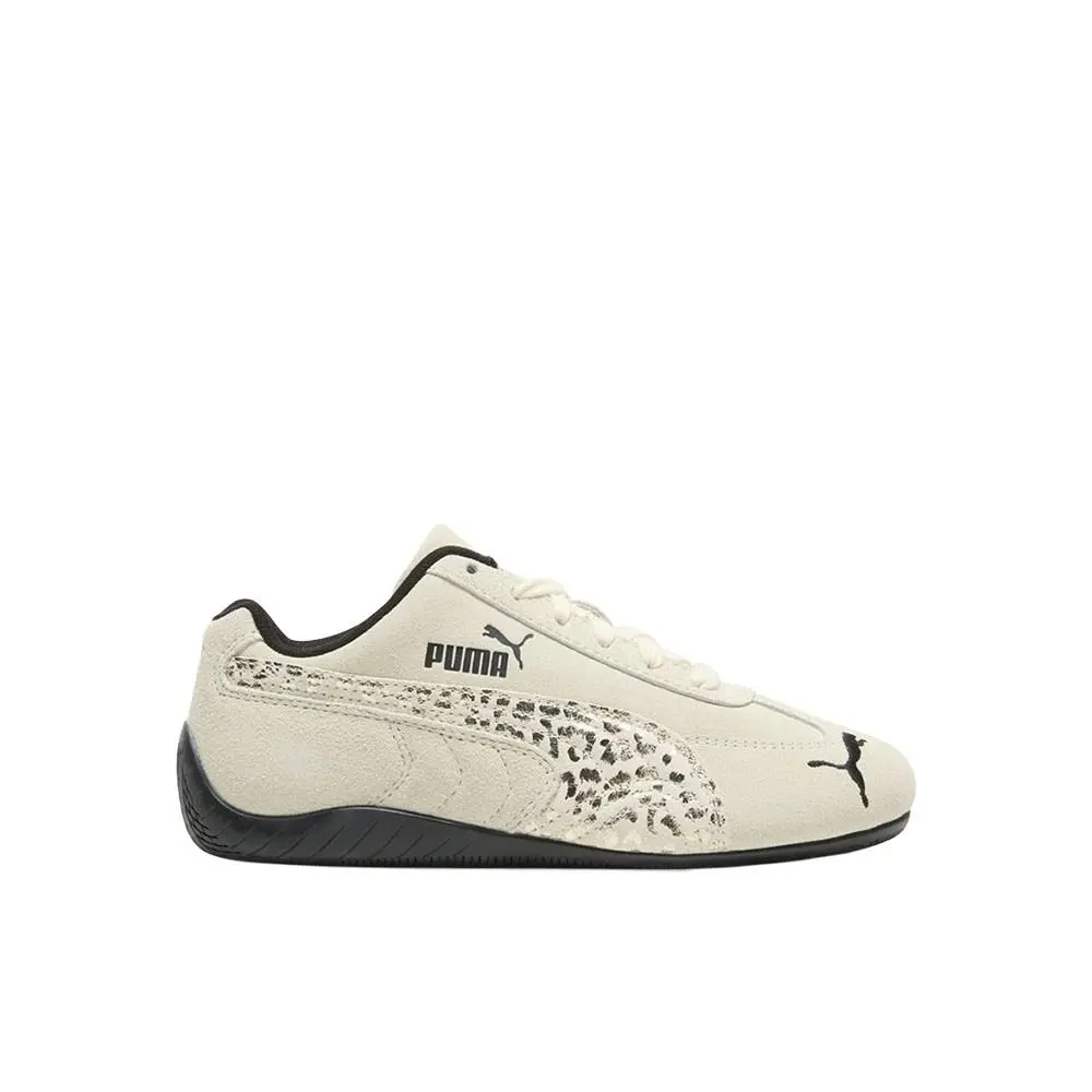 Puma Speedcat Cheetah Youth Girls Beige Sneakers Casual Shoes 40487501