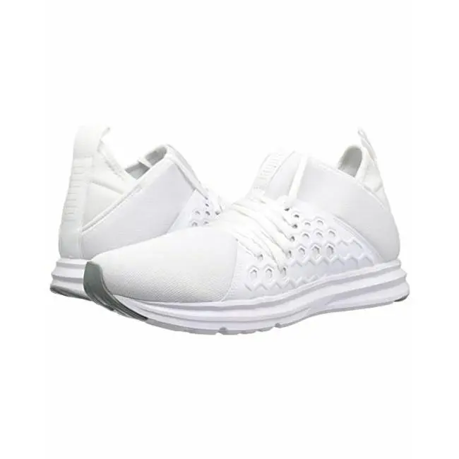 Puma Enzo NF Mid Men`s Running/train White Sneakers Sizes: 8 8.5 Med