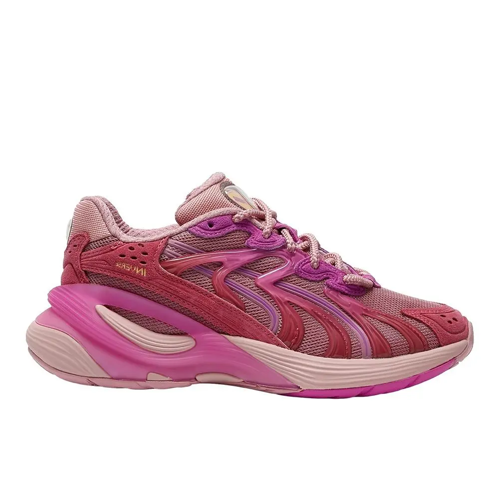 Puma Inverse Spectrum Lace Up Womens Pink Sneakers Casual Shoes 40403001