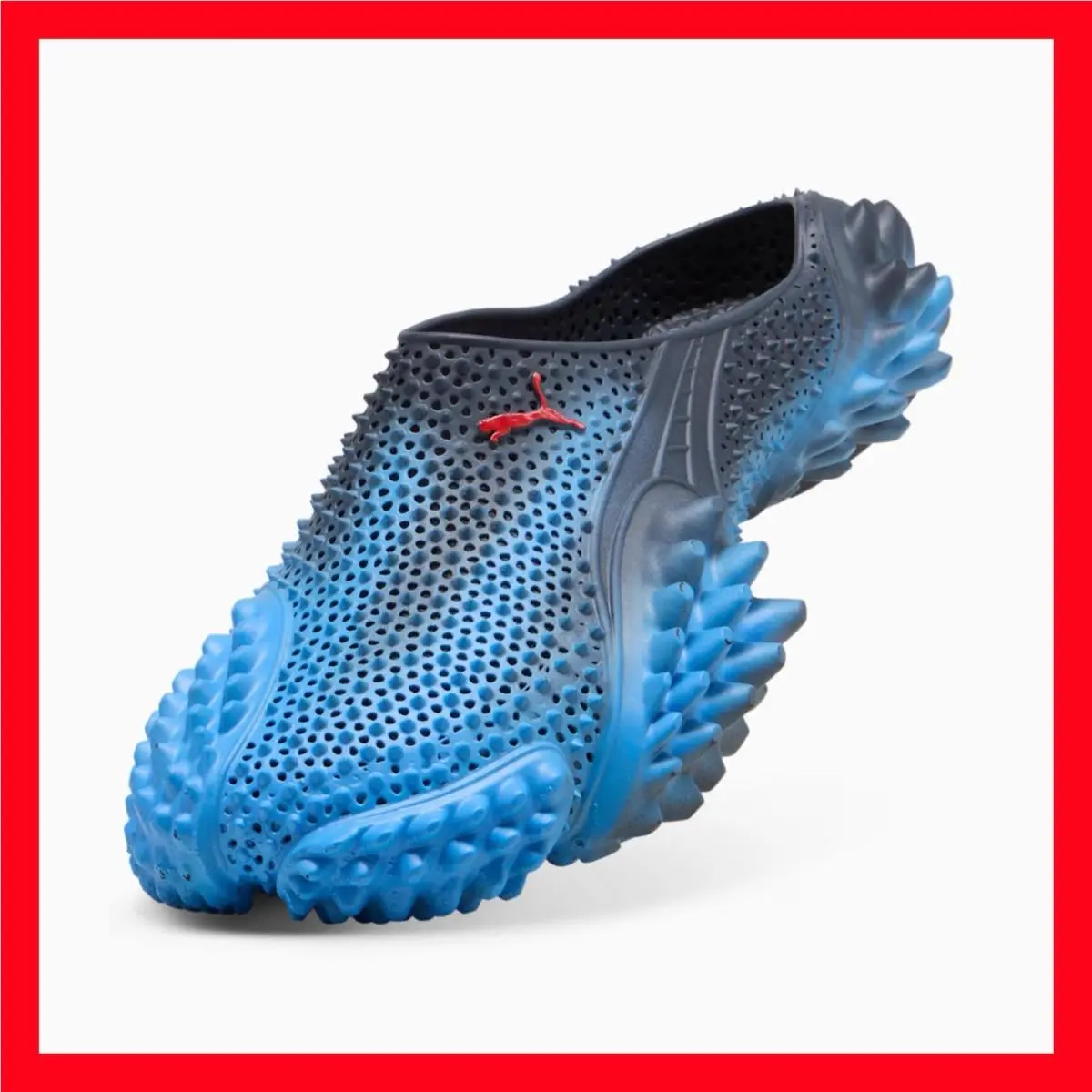 Puma x A$ap Rocky 3D Mostro Mule Slip On Blue Black Shoes 408909-04 Men Size 13
