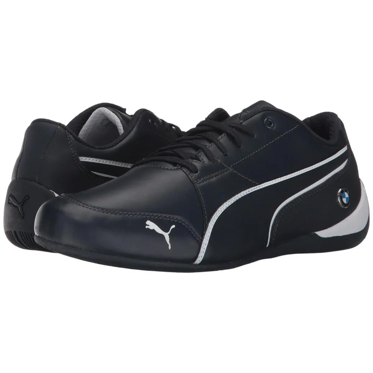 Puma Bmw MS Drift Cat 7 Motorsport Sneaker Blue Leather Lace-up Bmw Logo Size 13