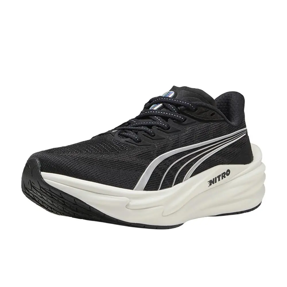 Puma shoes - PUMA Deviate Nitro 4 Wide Running - 31290201 - Black (UPC: 198556647357) 0