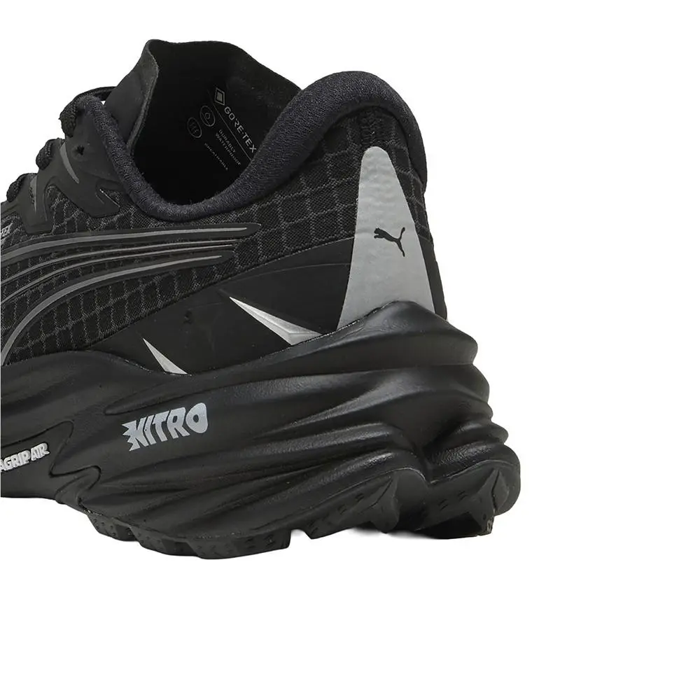 Puma shoes - PUMA FastTrac Nitro 4 GoreTex Waterproof Trail Running - 31213601 - Black (UPC: 198556756554) 5
