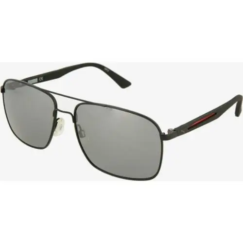 Sunglasses Matt Blk / Silver Mir 59-16-135 PU0006S-001 by Puma