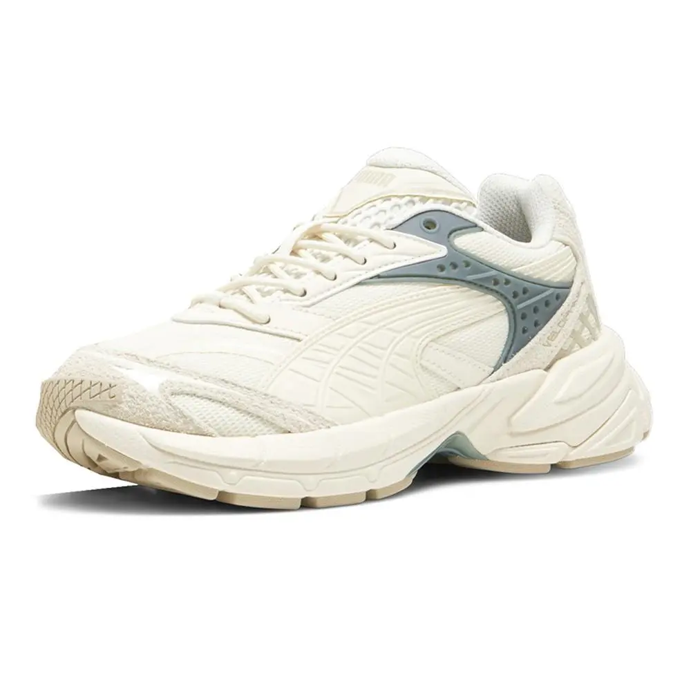 Puma shoes - PUMA Velophasis Muted Lace Up - 39551001 - Off White (UPC: 196859351858) 0