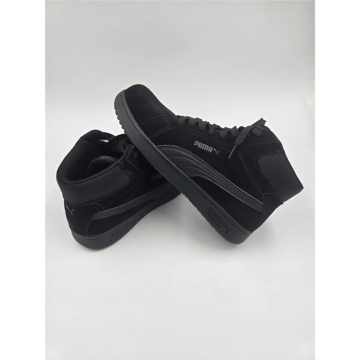 Puma shoes - PUMA Suede - Suede - Black/Black/Black 4