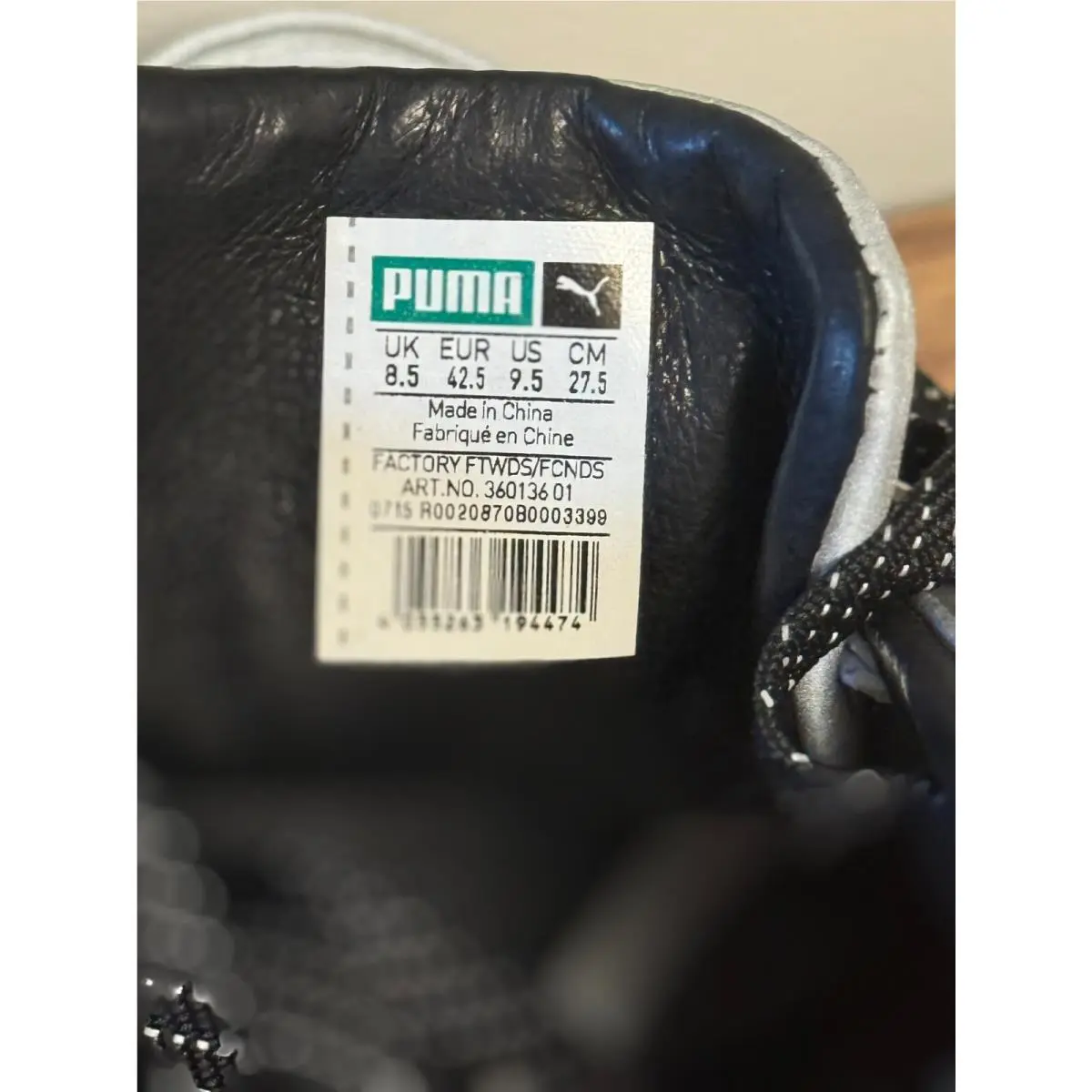 Puma shoes - PUMA Trinomic - Trinomic - 360135 01 - Silver (UPC: 888536194475) 5