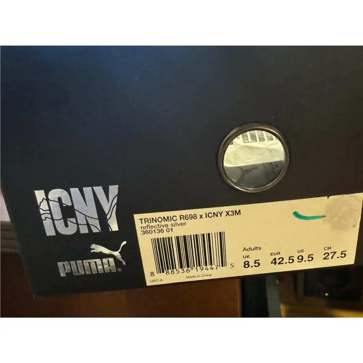 Puma shoes - PUMA Trinomic - Trinomic - 360135 01 - Silver (UPC: 888536194475) 6