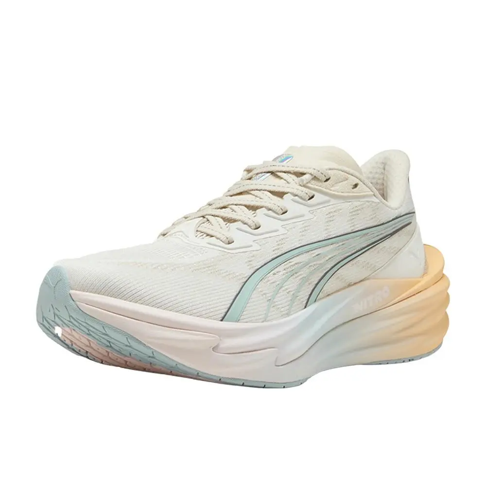 Puma shoes - PUMA Deviate Nitro 4 Run Club Lace Up Running - 31290401 - White (UPC: 198556648835) 0