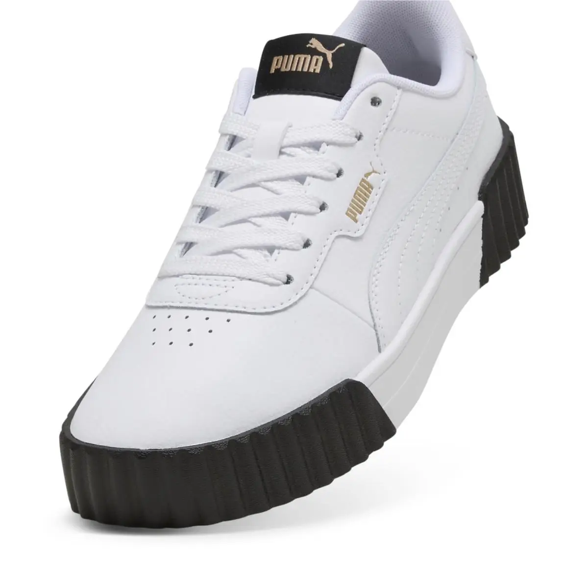 Puma shoes - 400365 - 400365 - Puma White Puma Gold Puma Black (UPC: 4067983966552) 4