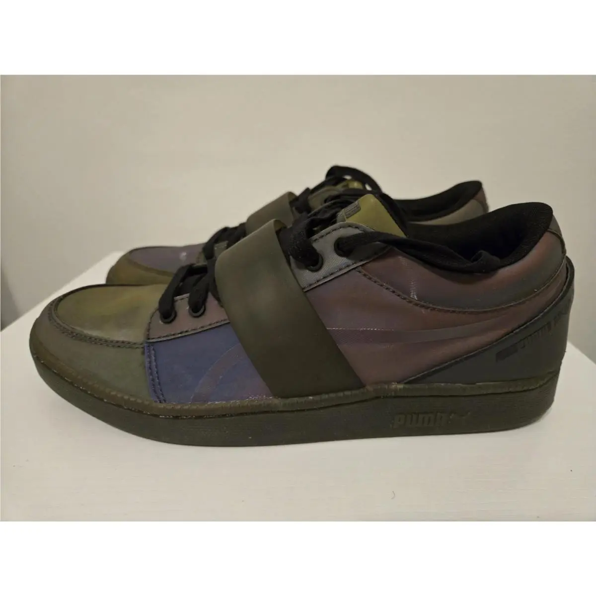 Mens Alexander Mcqueen x Puma Mcq Serve Lo Nu Iridescent Shoes Size 8.5