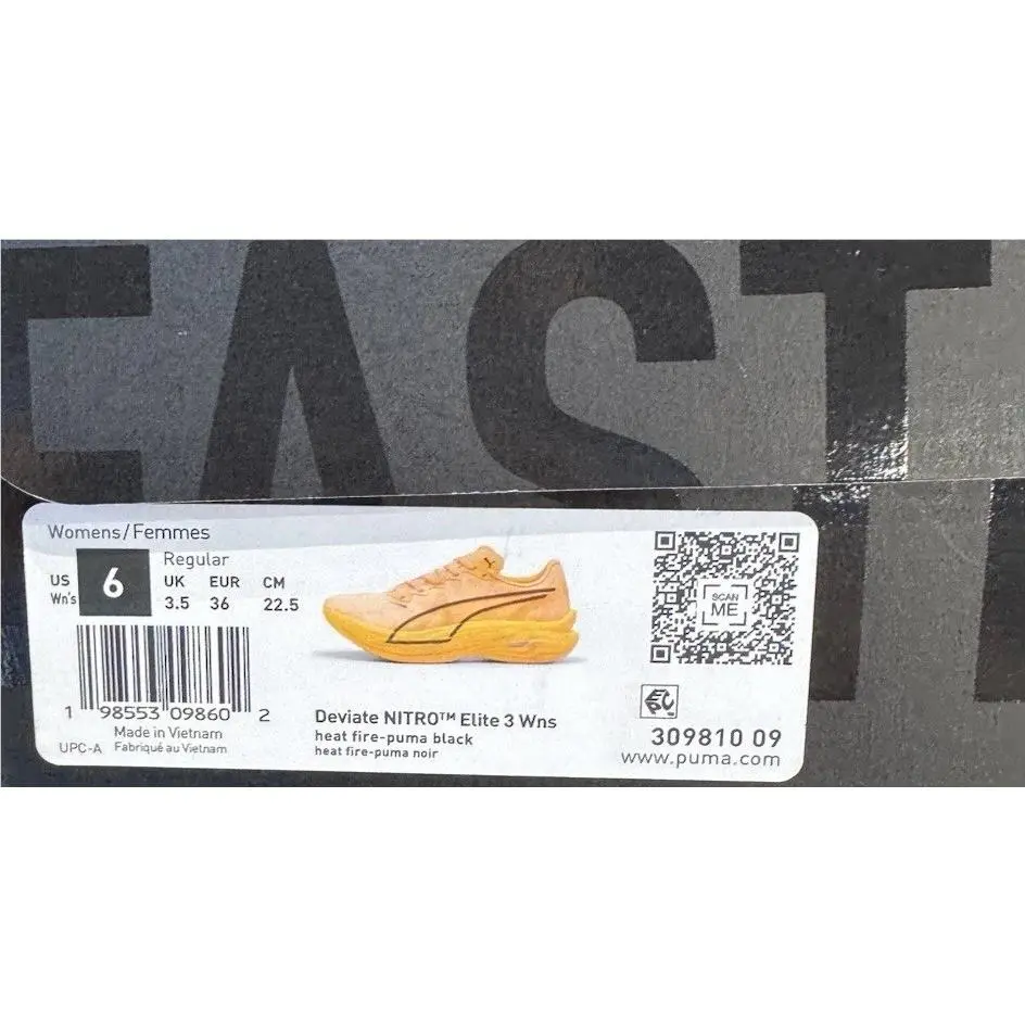 Puma shoes - PUMA Deviate Nitro Elite 3 - Orange 6