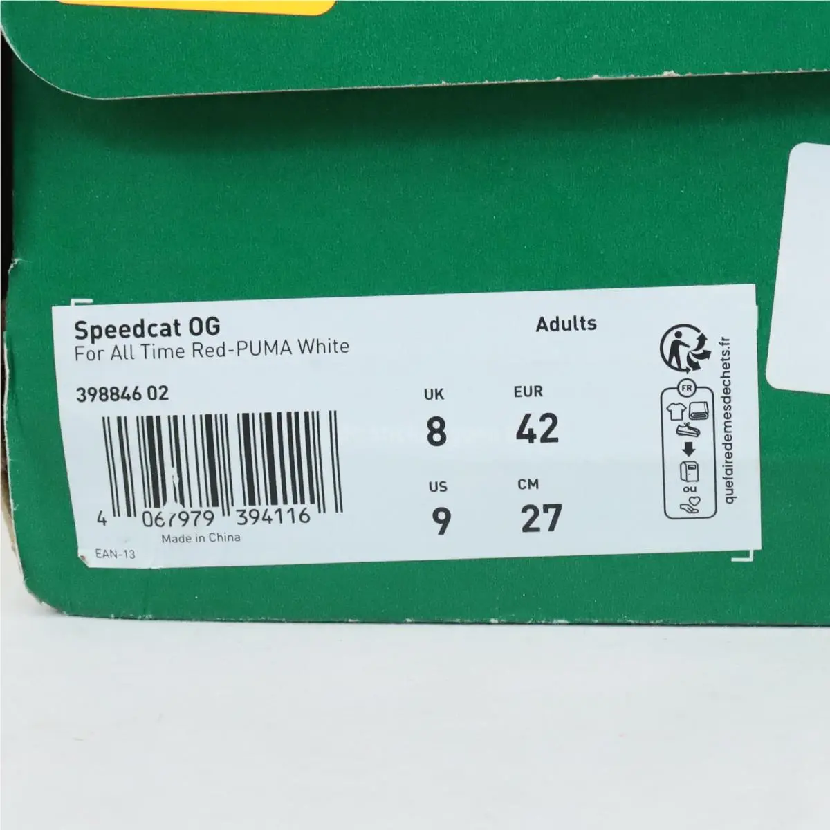 Puma shoes - PUMA Speedcat - Speedcat - 39884602 - Red (UPC: 4067979394116) 8