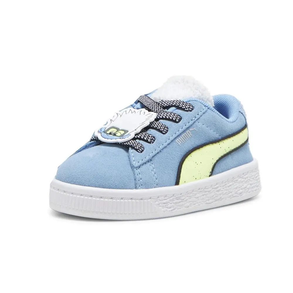 Puma shoes - PUMA  X Trolls Suede Lace Up  Toddler - 39653001 - Blue (UPC: 196859423746) 0
