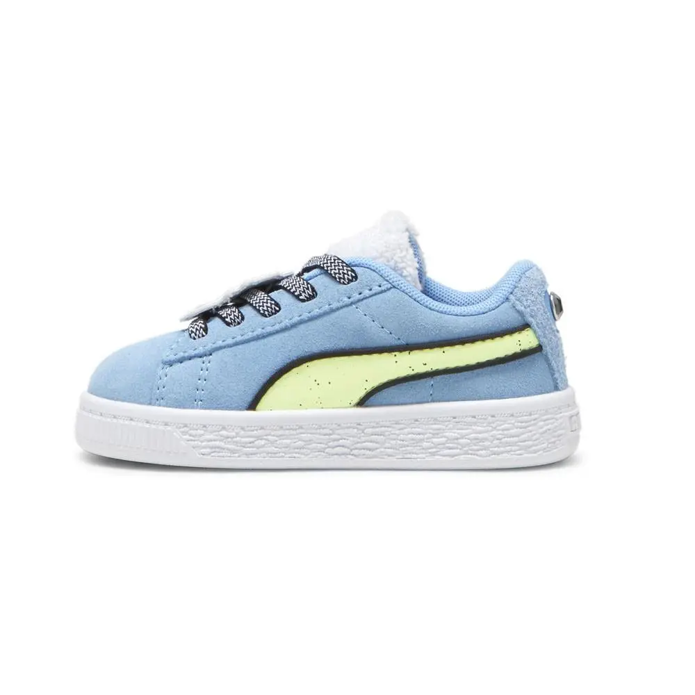 Puma shoes - PUMA  X Trolls Suede Lace Up  Toddler - 39653001 - Blue (UPC: 196859423746) 1