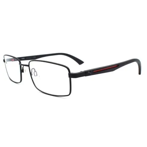 PU0019O 001 Men`s Eyeglasses Frames 53-18-140 Matte Black by Puma