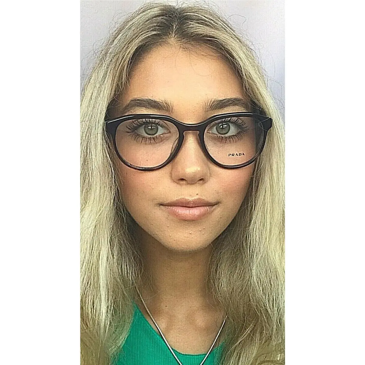 Prada Journal Vpr 18S 2AU-1O1 53mm Tortoise Men’s Women’s Eyeglasses Frame I