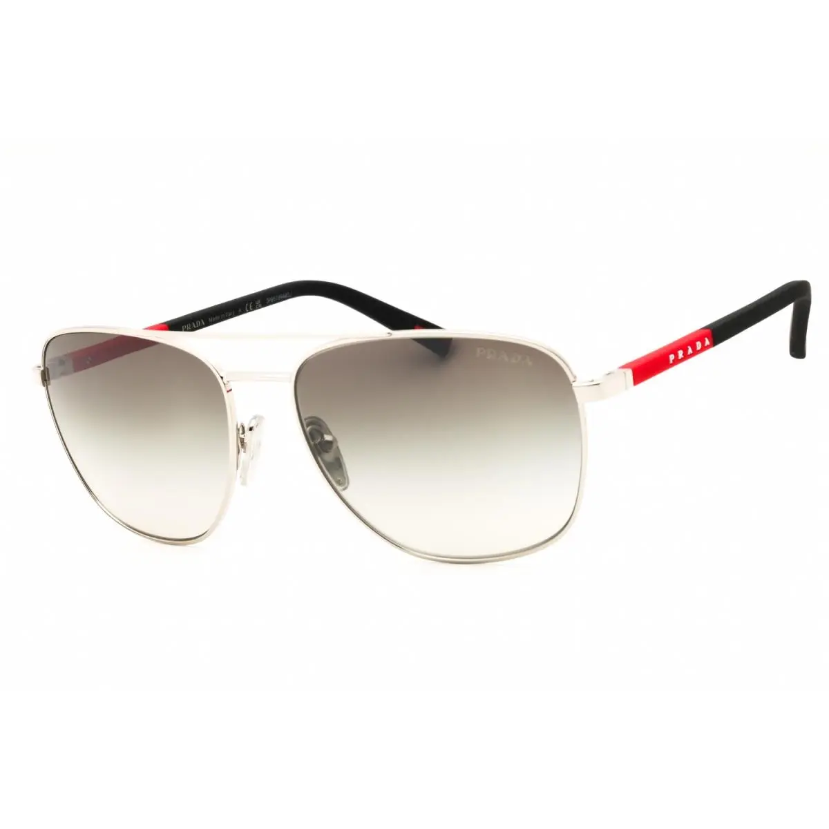 Sport PS54Z-1BC0-60 Sunglasses Frame Size 60mm 145mm 17mm Silver Men by Prada
