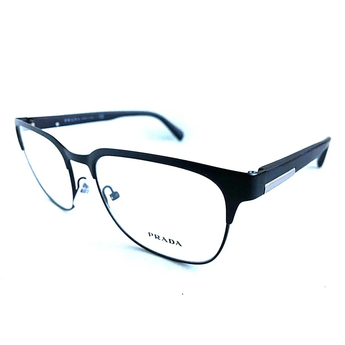 Prada Vpr 57U Black 1BO-101 R Eyeglasses Frame 56-18-140 Italy