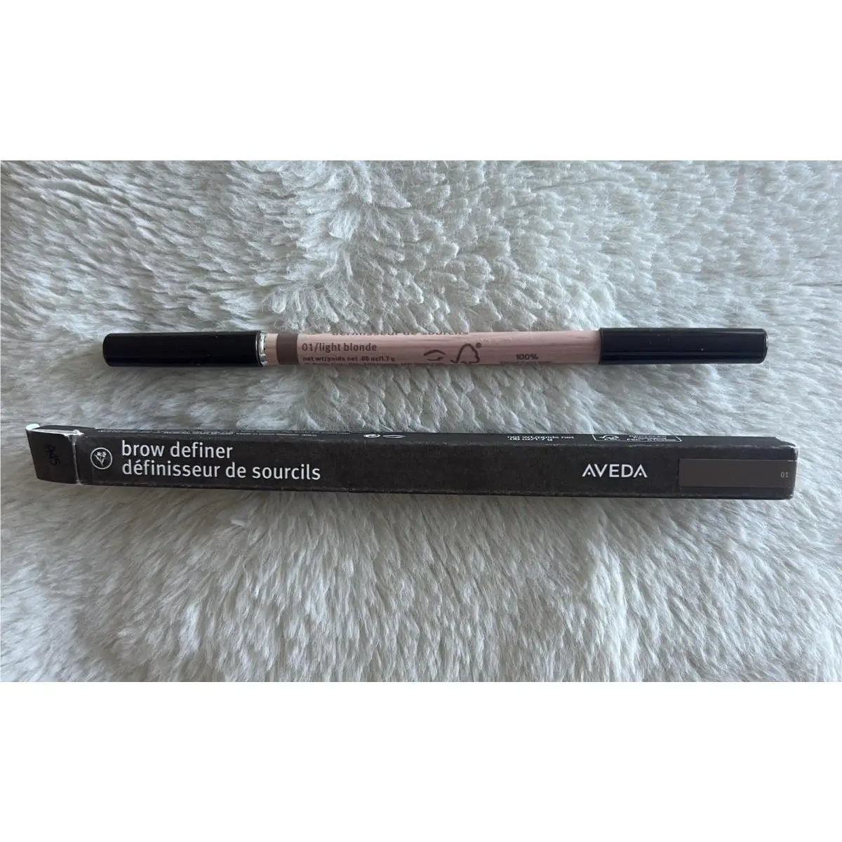 Aveda Brow Definer Pencil Full Size 0.06 Oz. 01 Light Blonde