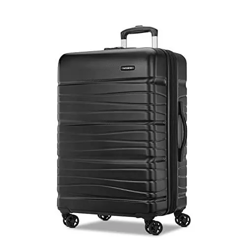 145799-1027 Samsonite Evolve SE Hardside Expandable Luggage Bass Black Large