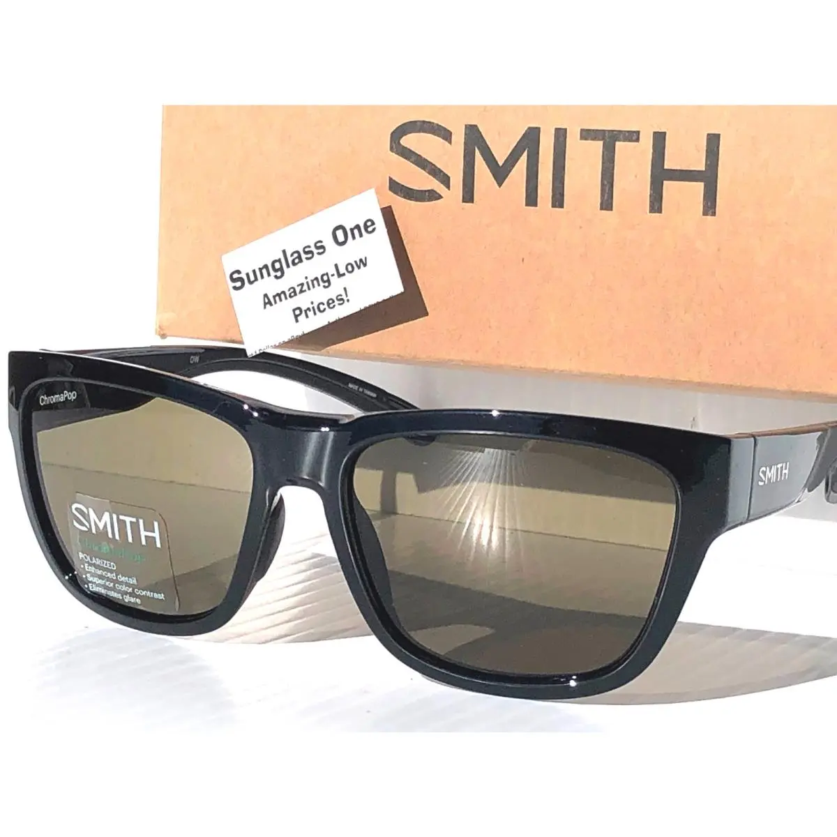 Smith Optics Joya Tortoise Chromapop Polarized Brown Lens Sunglass