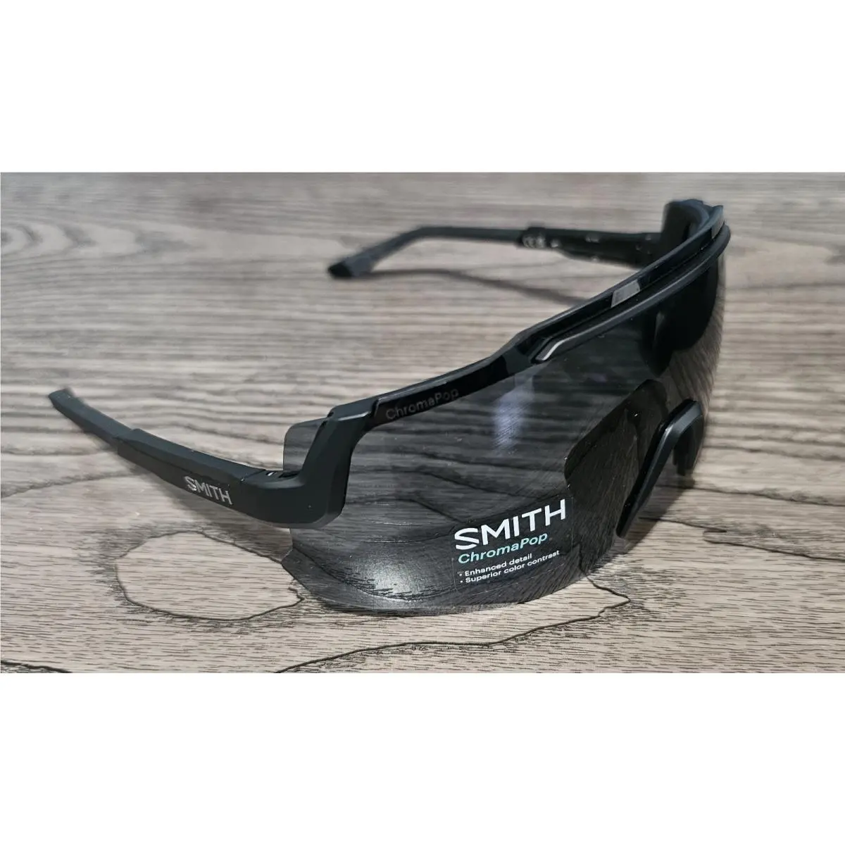 Smith Momentum Sunglasses Kit Black Frame Chromapop Lens Includes Clear Lens