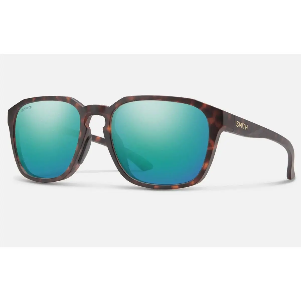 Smith Contour Sunglasses-matte Tortoise-chromapop Polarized Opal Mirror