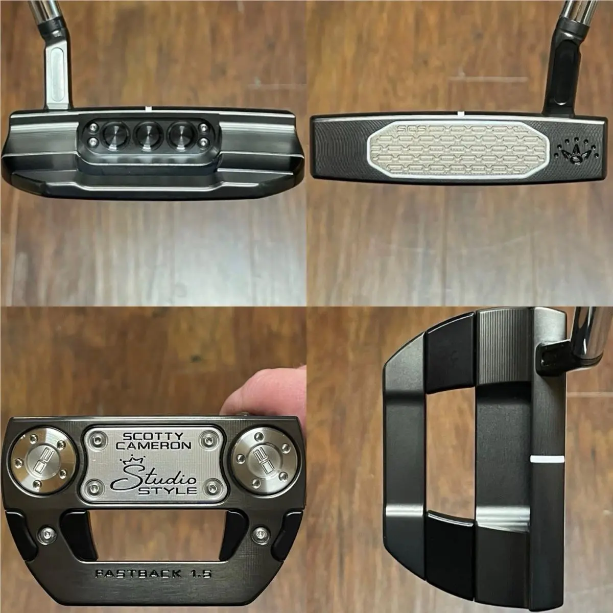 Scotty Cameron Studio Style Fastback 1.5 Putter - - Xtreme Dark Finish - 33”