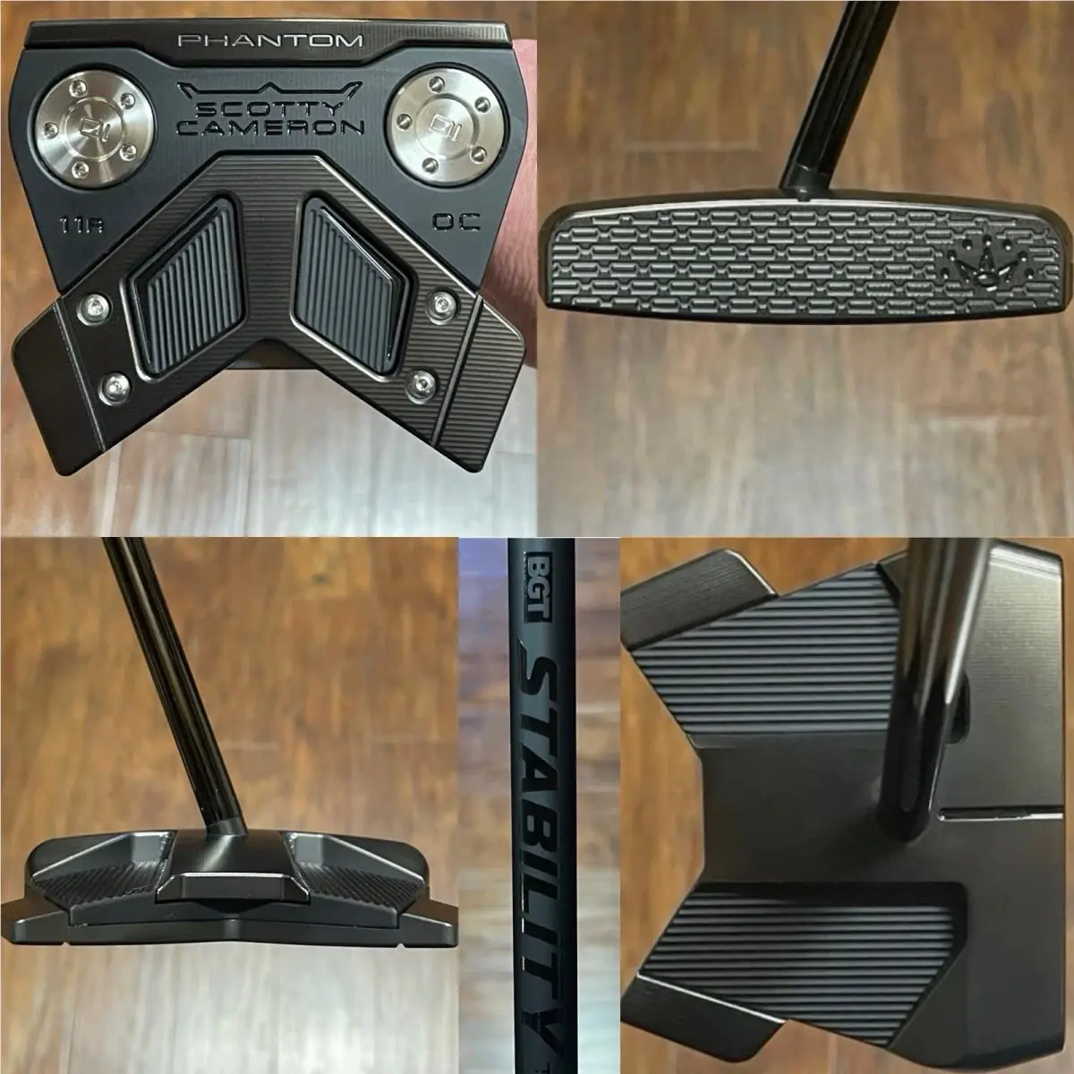 Scotty Cameron Phantom 11R OC Putter - Stability Shaft - - Xtreme Dark