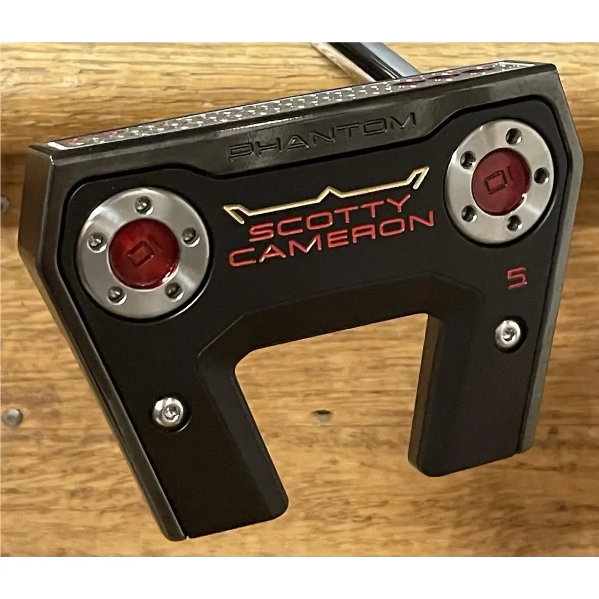 Scott  - Phantom 5 - 2026 - SCS - Xtreme Dark Finish - DLC - Red, Lie Angle: Black 0