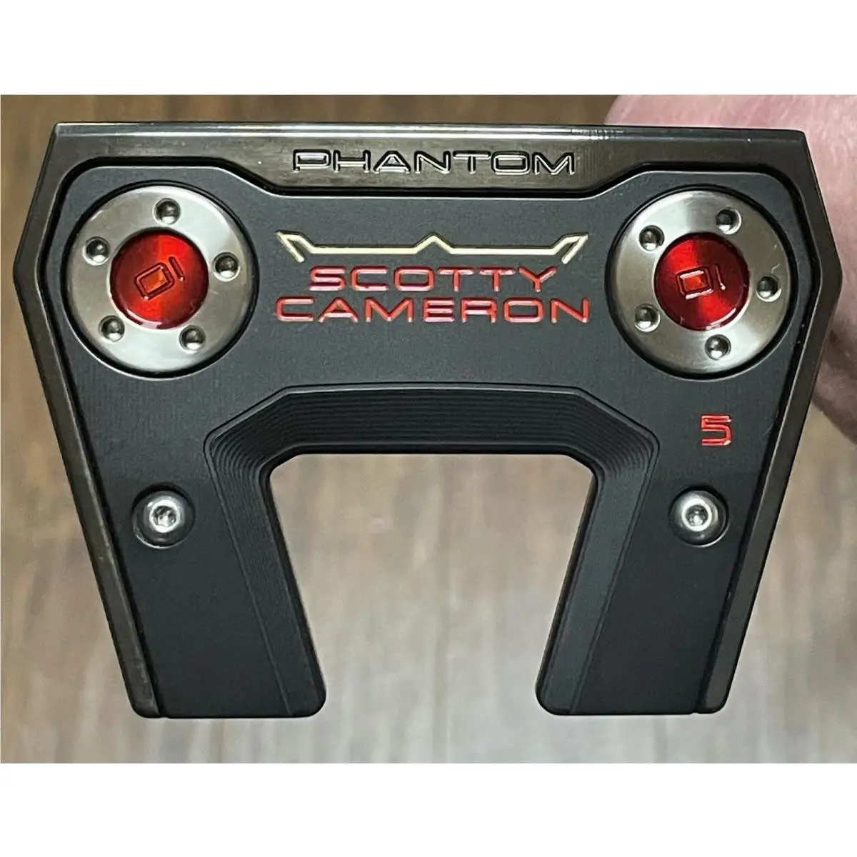 Scott  - Phantom 5 - 2026 - SCS - Xtreme Dark Finish - DLC - Red, Lie Angle: Black 2