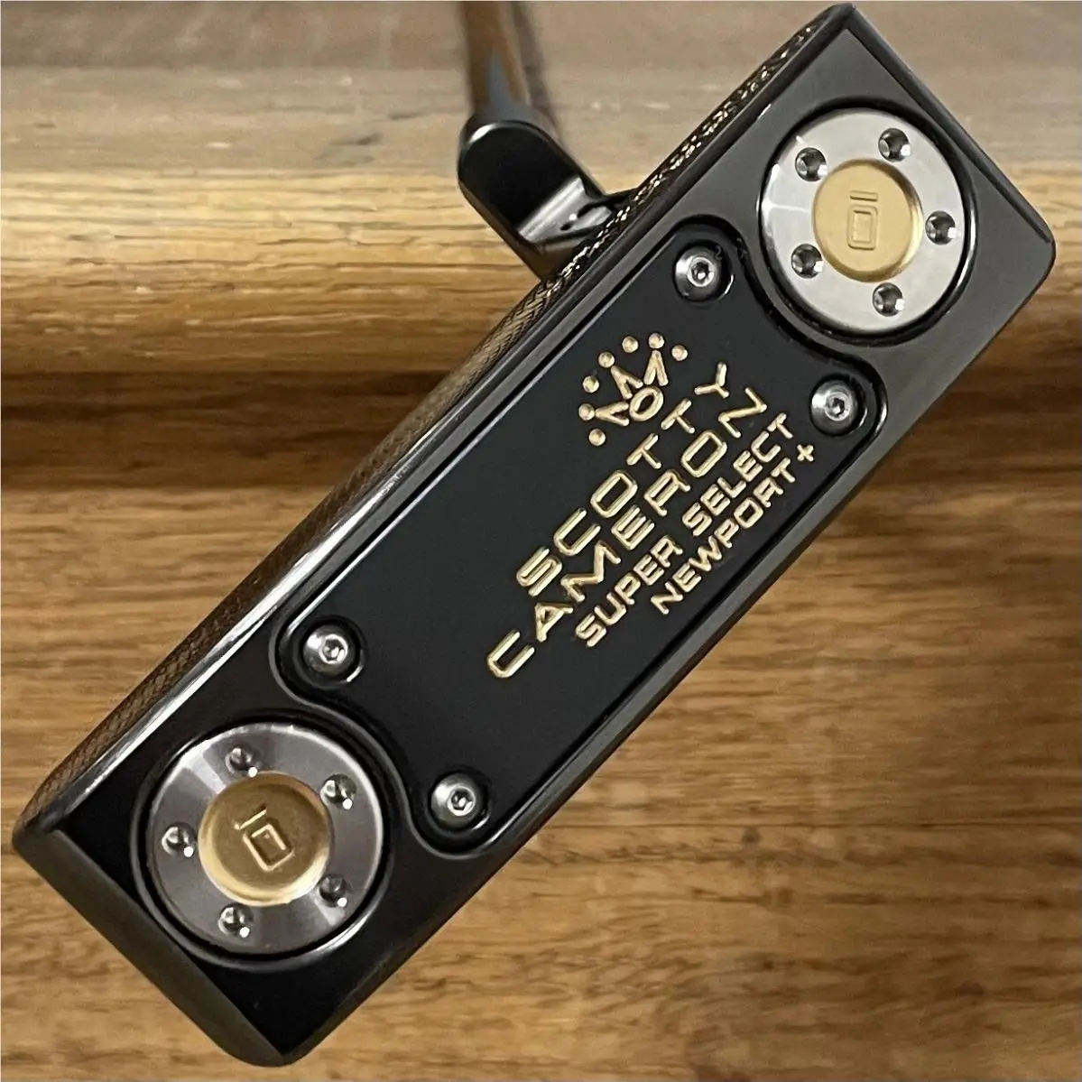 Scott  - Super Select Newport Plus - Xtreme Dark Finish - DLC - Gold, Lie Angle: Black 2
