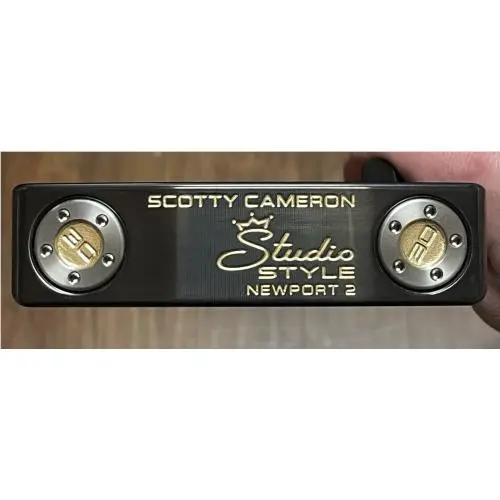Scott  - Studio Style Newport 2 - SCS - Xtreme Dark Finish - DLC - Gold, Lie Angle: Black 5