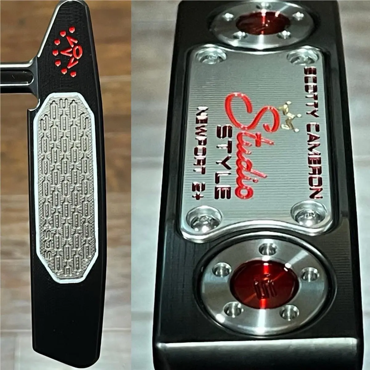 Scott  - Studio Style Newport 2 Plus - 2026 - SCS - Xtreme Dark - DLC - Red, Lie Angle: Black 0