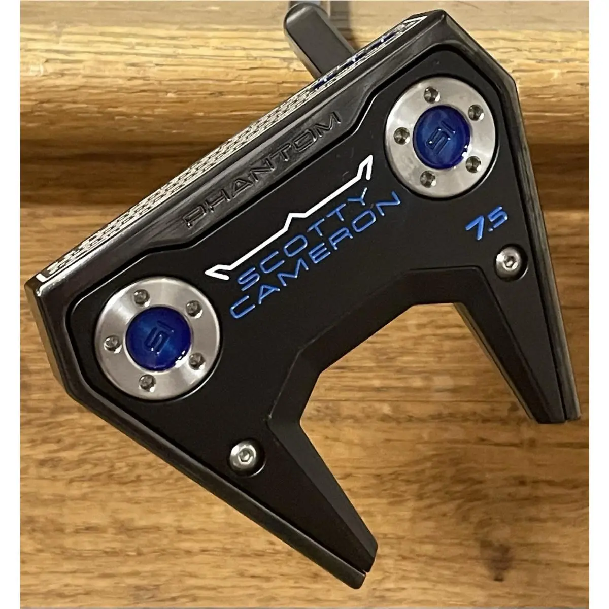 Scott  - Phantom 7.5 - 2026 - SCS - Xtreme Dark Finish - DLC - Blue, Lie Angle: Black 0