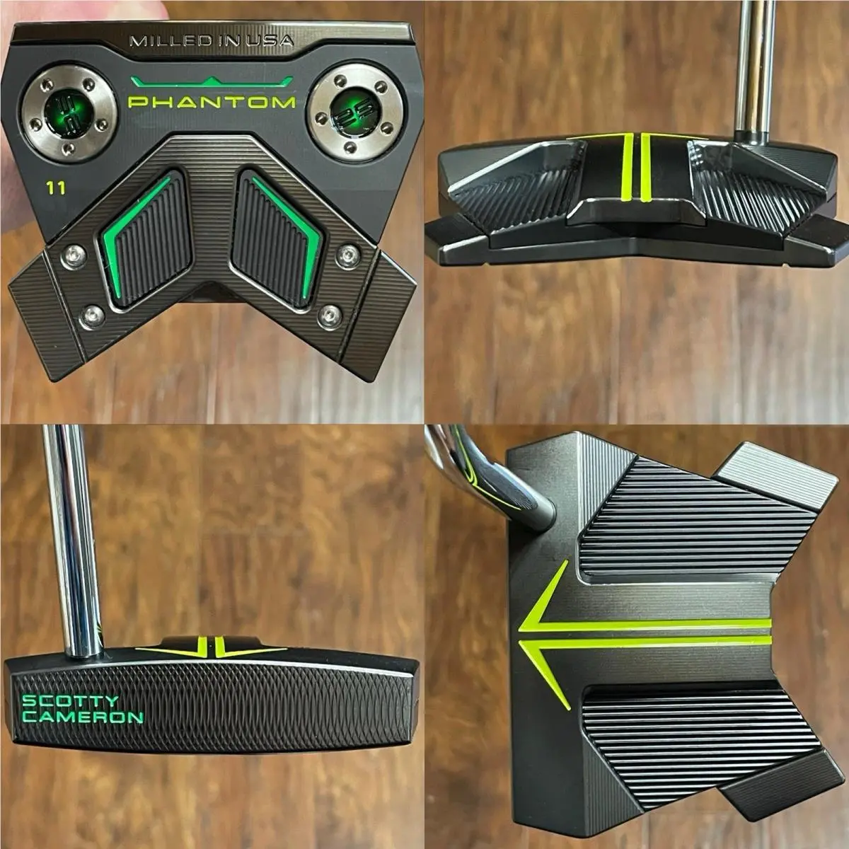 Scotty Cameron 2025 Phantom 11 Long Design Putter - LH - - Xtreme Dark -grn